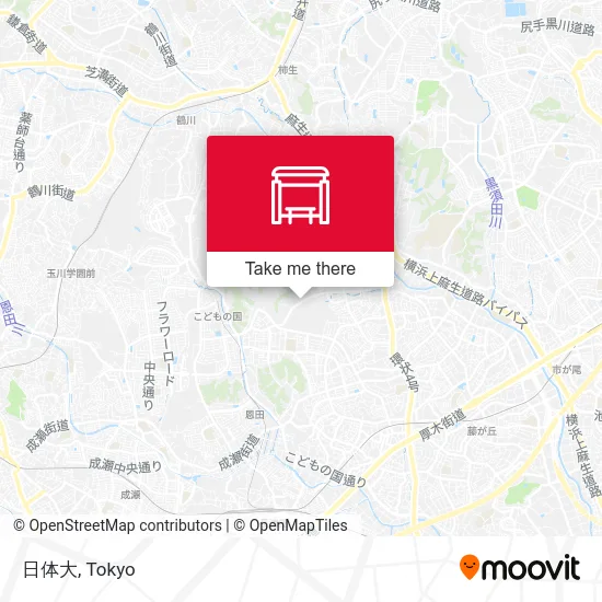 Nippon Sports Science University map