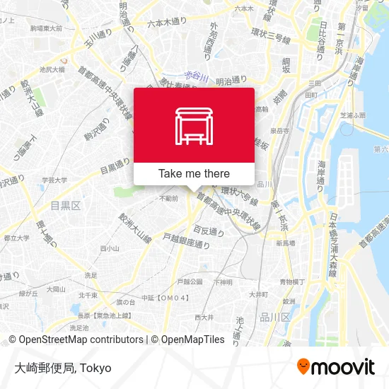 Osaki Post Office map