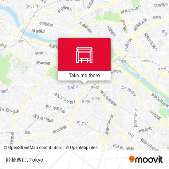 陸橋西口 map