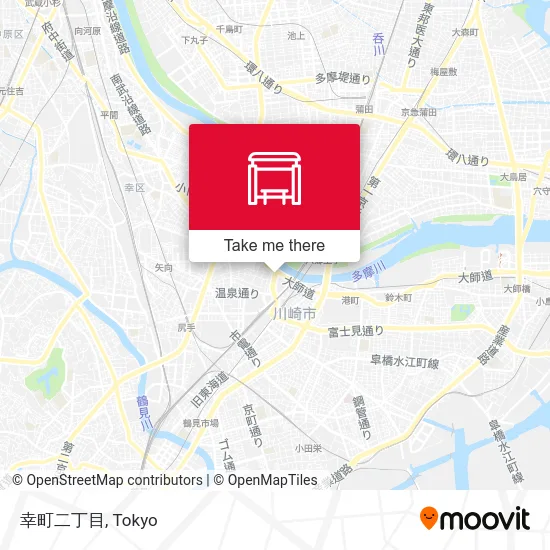Saiwaicho 2-chome map
