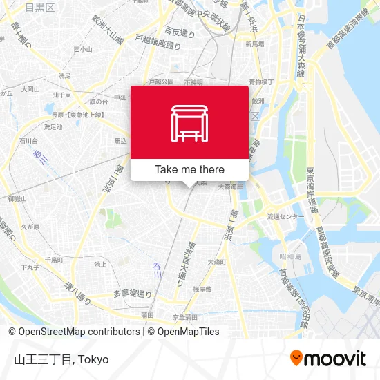 Sanno Three-Chome map