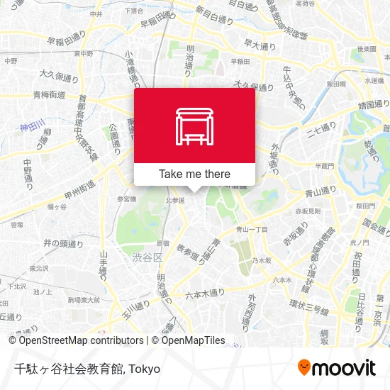 千駄ヶ谷社会教育館 map