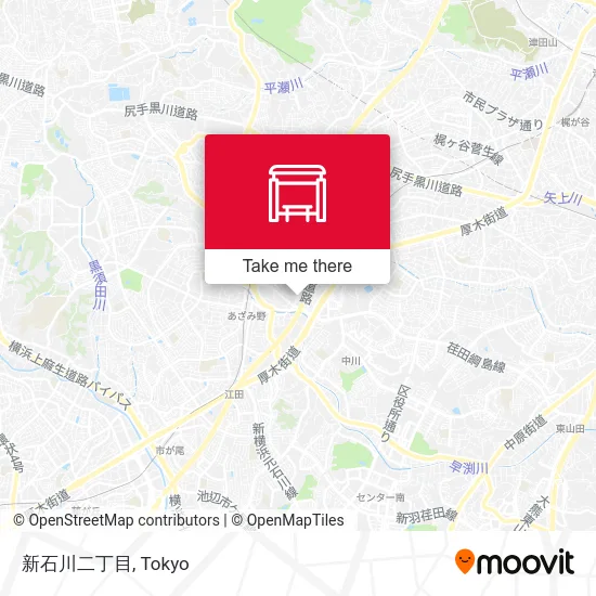 新石川二丁目 map