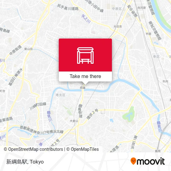 新綱島駅 map