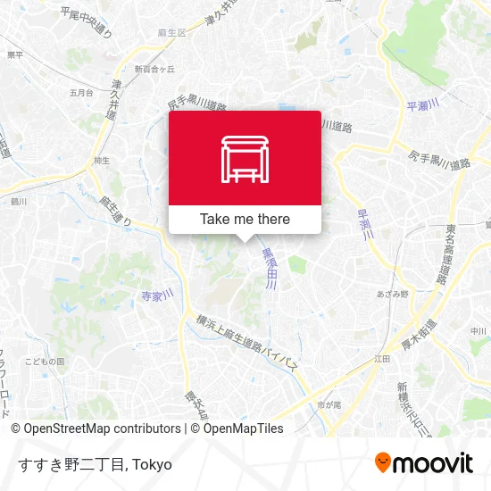 Susukino 2-Chome map