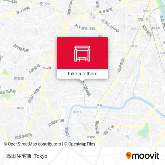 高田住宅前 map