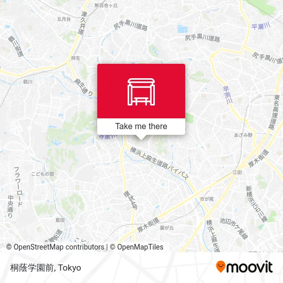 Toin Gakuen Front map