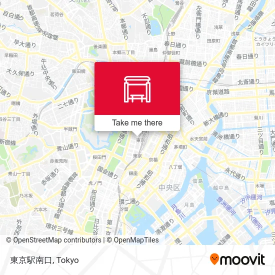 東京駅南口 map