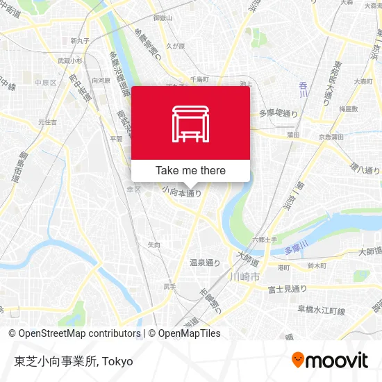 東芝小向事業所 map