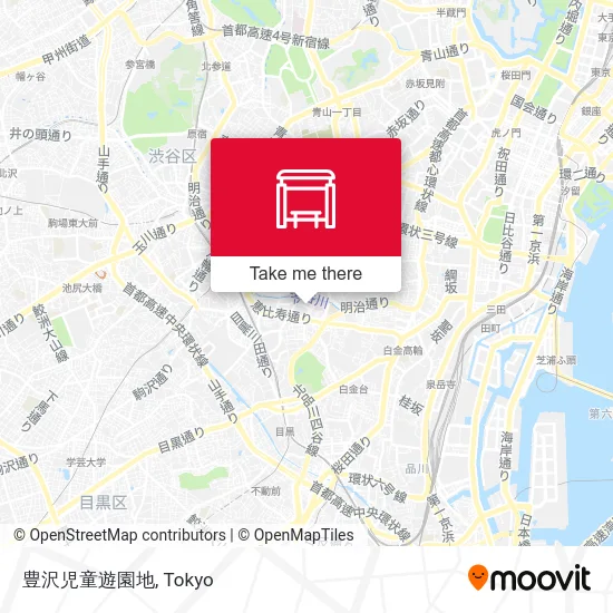 豊沢児童遊園地 map