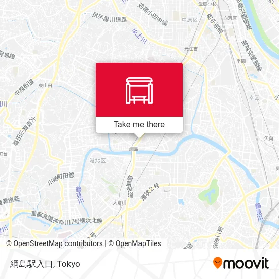 綱島駅入口 map