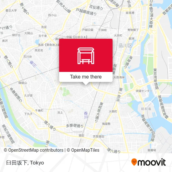 Usuda Slope Down map