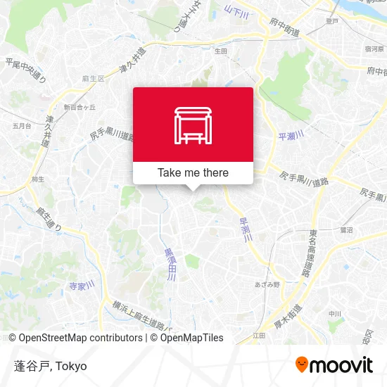 蓬谷戸 map