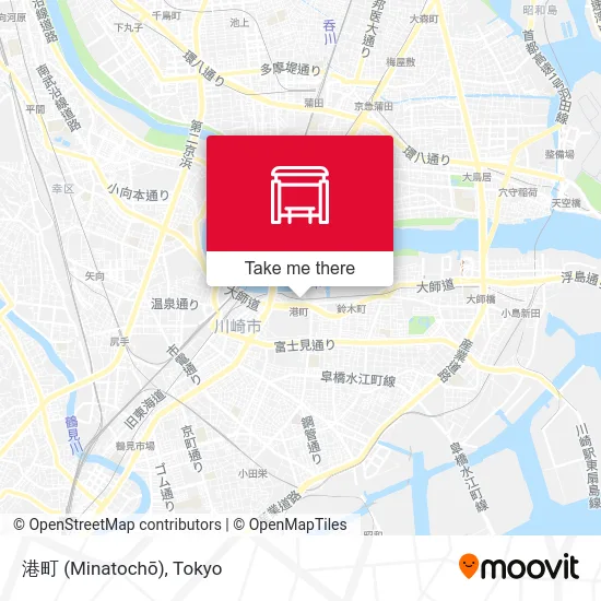 港町 (Minatochō) map