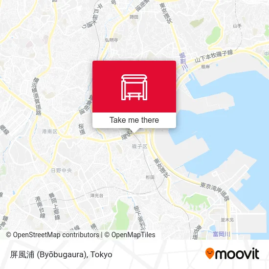 屏風浦 (Byōbugaura) map