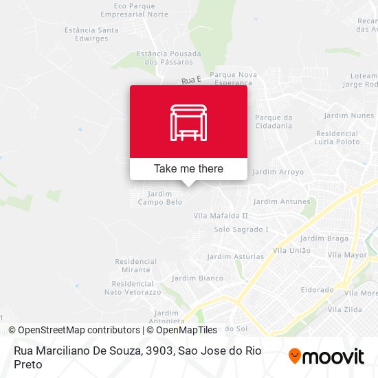 Rua Marciliano De Souza, 3903 map