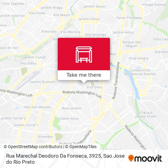 Mapa Rua Marechal Deodoro Da Fonseca, 3925