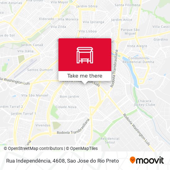 Rua Independência, 4608 map