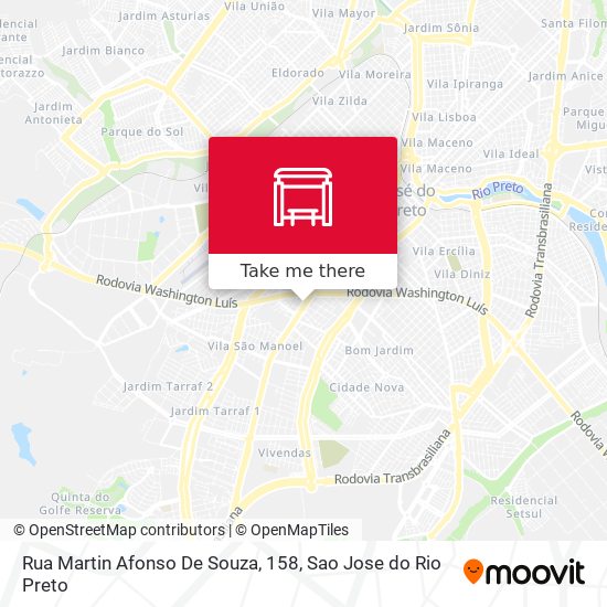 Rua Martin Afonso De Souza, 158 map