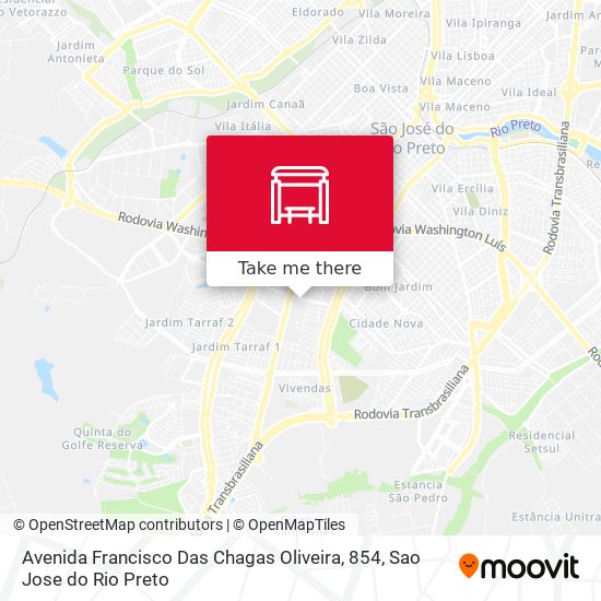 Avenida Francisco Das Chagas Oliveira, 854 map
