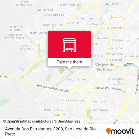 Avenida Dos Estudantes, 3200 map