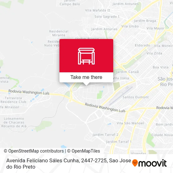 Avenida Felíciano Sáles Cunha, 2447-2725 map