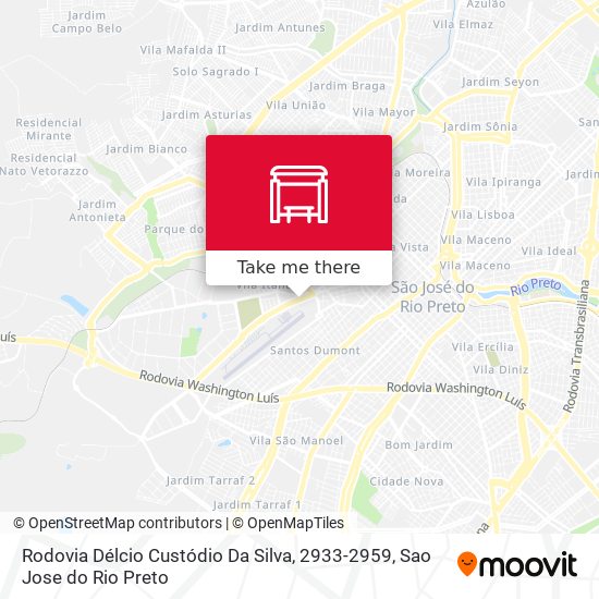 Rodovia Délcio Custódio Da Silva, 2933-2959 map