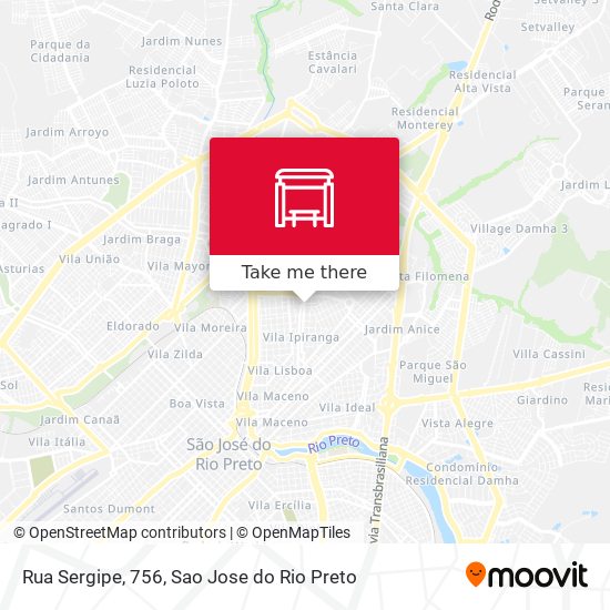 Rua Sergipe, 756 map