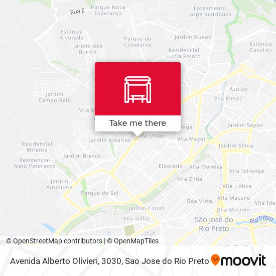 Avenida Alberto Olivieri, 3030 map