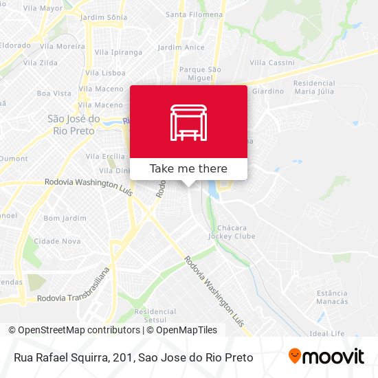 Rua Rafael Squirra, 201 map