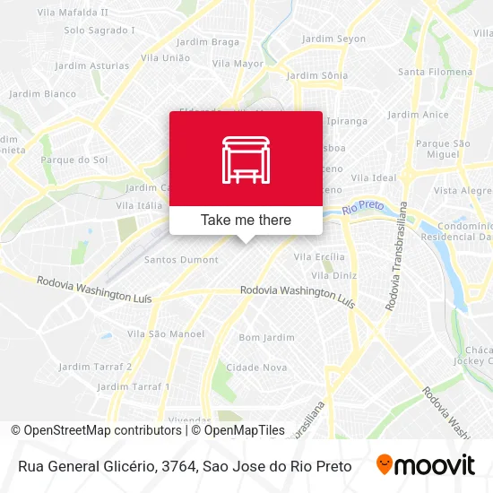Rua General Glicério, 3764 map