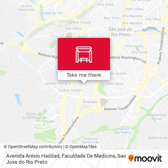 Avenida Anísio Haddad,  Faculdade De Medicina map