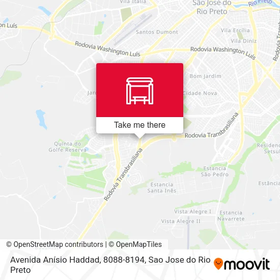 Avenida Anísio Haddad, 8088-8194 map