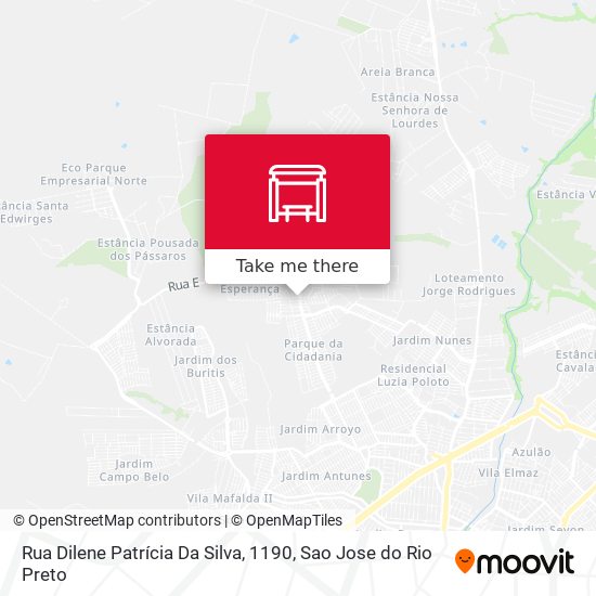 Rua Dilene Patrícia Da Silva, 1190 map