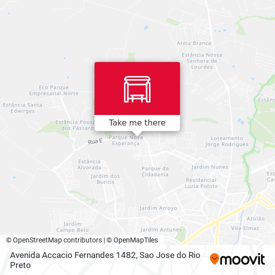 Avenida Accacio Fernandes 1482 map