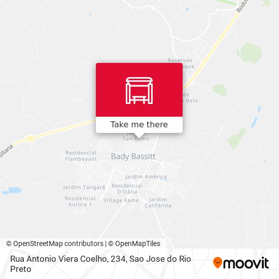 Rua Antonio Viera Coelho, 234 map