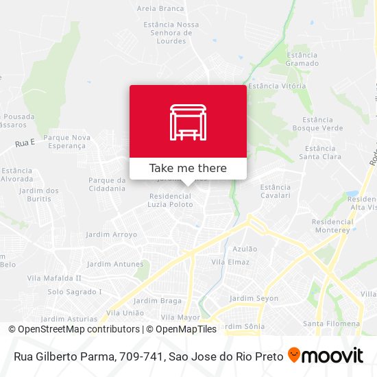 Rua Gilberto Parma, 709-741 map