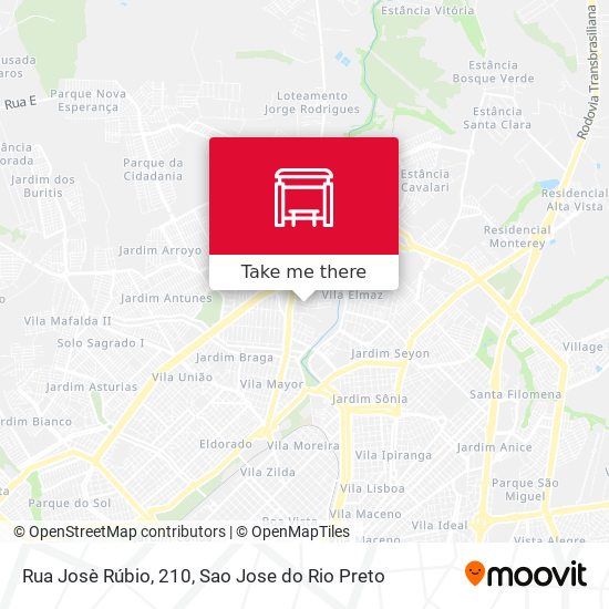 Rua Josè Rúbio, 210 map