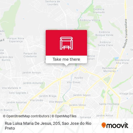 Rua Luísa Maria De Jesus, 205 map