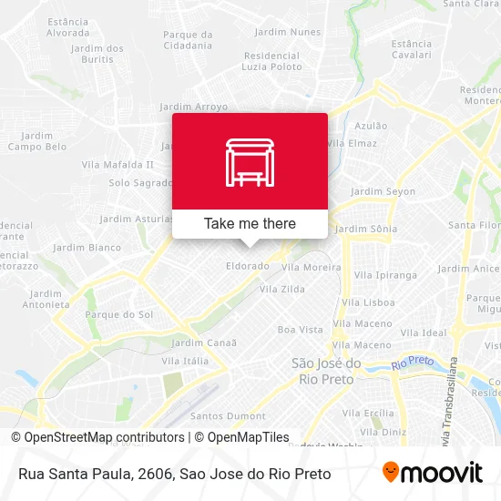 Rua Santa Paula, 2606 map