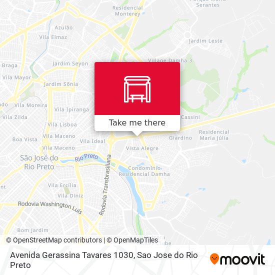 Avenida Gerassina Tavares 1030 map