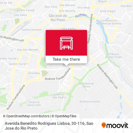 Avenida Benedito Rodrigues Lisboa, 30-116 map