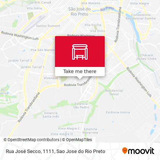 Rua José Secco, 1111 map