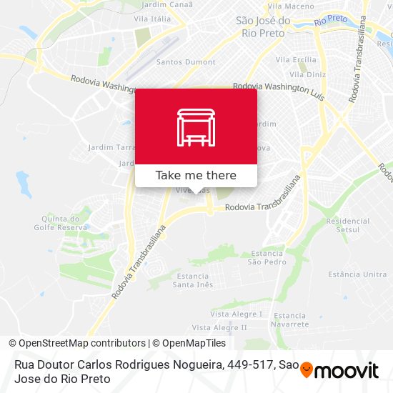 Rua Doutor Carlos Rodrigues Nogueira, 449-517 map