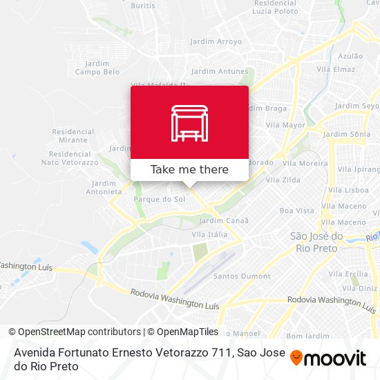 Avenida Fortunato Ernesto Vetorazzo 711 map