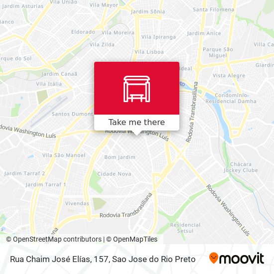 Mapa Rua Chaim José Elías, 157