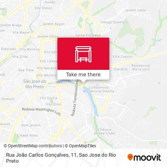 Mapa Rua João Carlos Gonçalves, 11