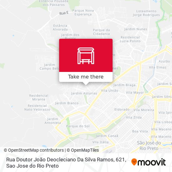 Rua Doutor João Deocleciano Da Silva Ramos, 621 map