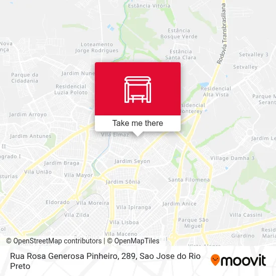 Rua Rosa Generosa Pinheiro, 289 map