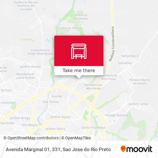 Avenida Marginal 01, 331 map